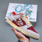 Sneaker:- DUNK-LOW CNY year of Dragon Red Legend 